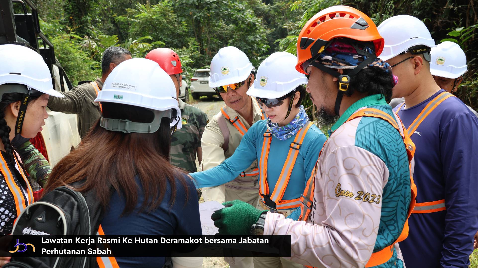 Lawatan Kerja Rasmi ke Hutan Simpan Deramakot bersama Jabatan Perhutanan Sabah